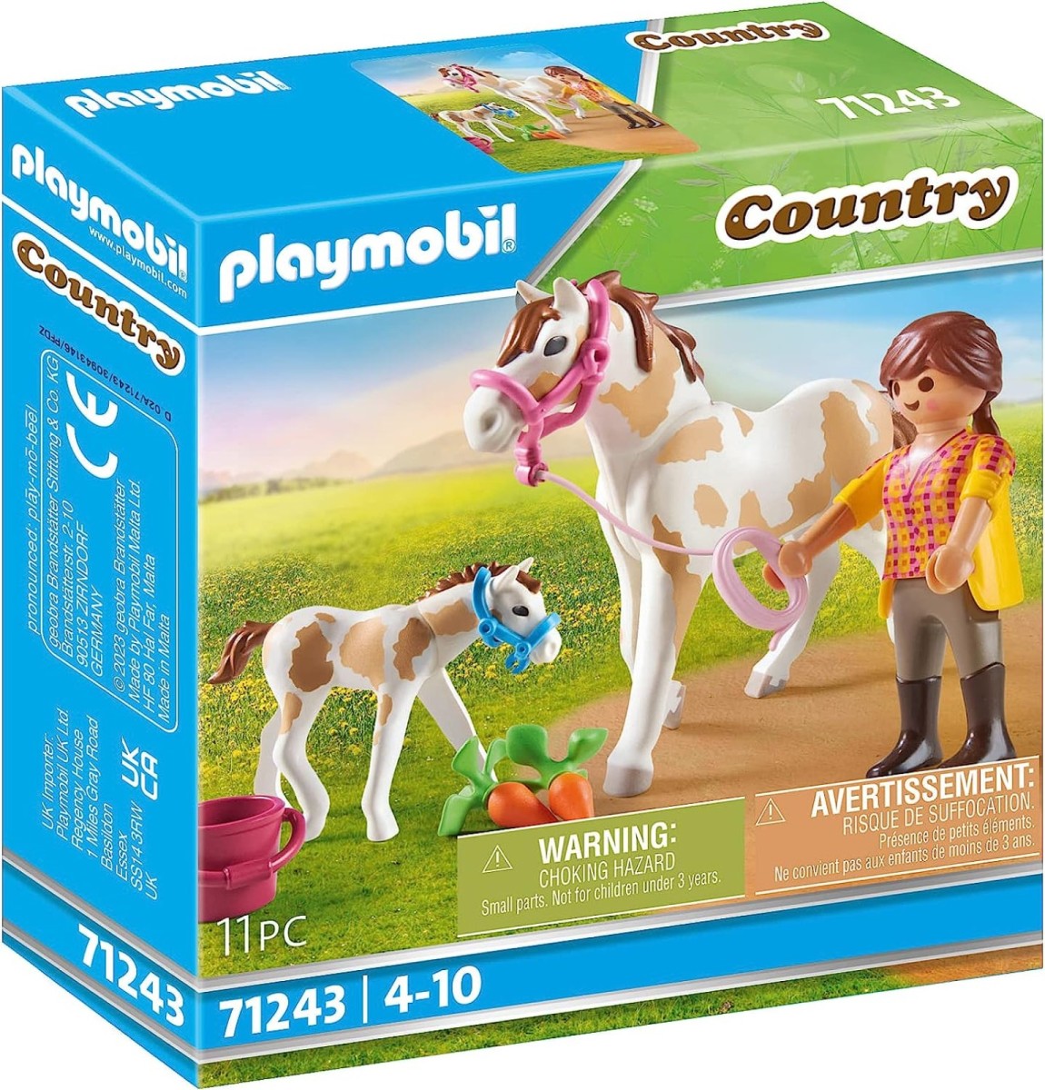 Playmobil 71243 Horse & Foal Plaza Toymaster