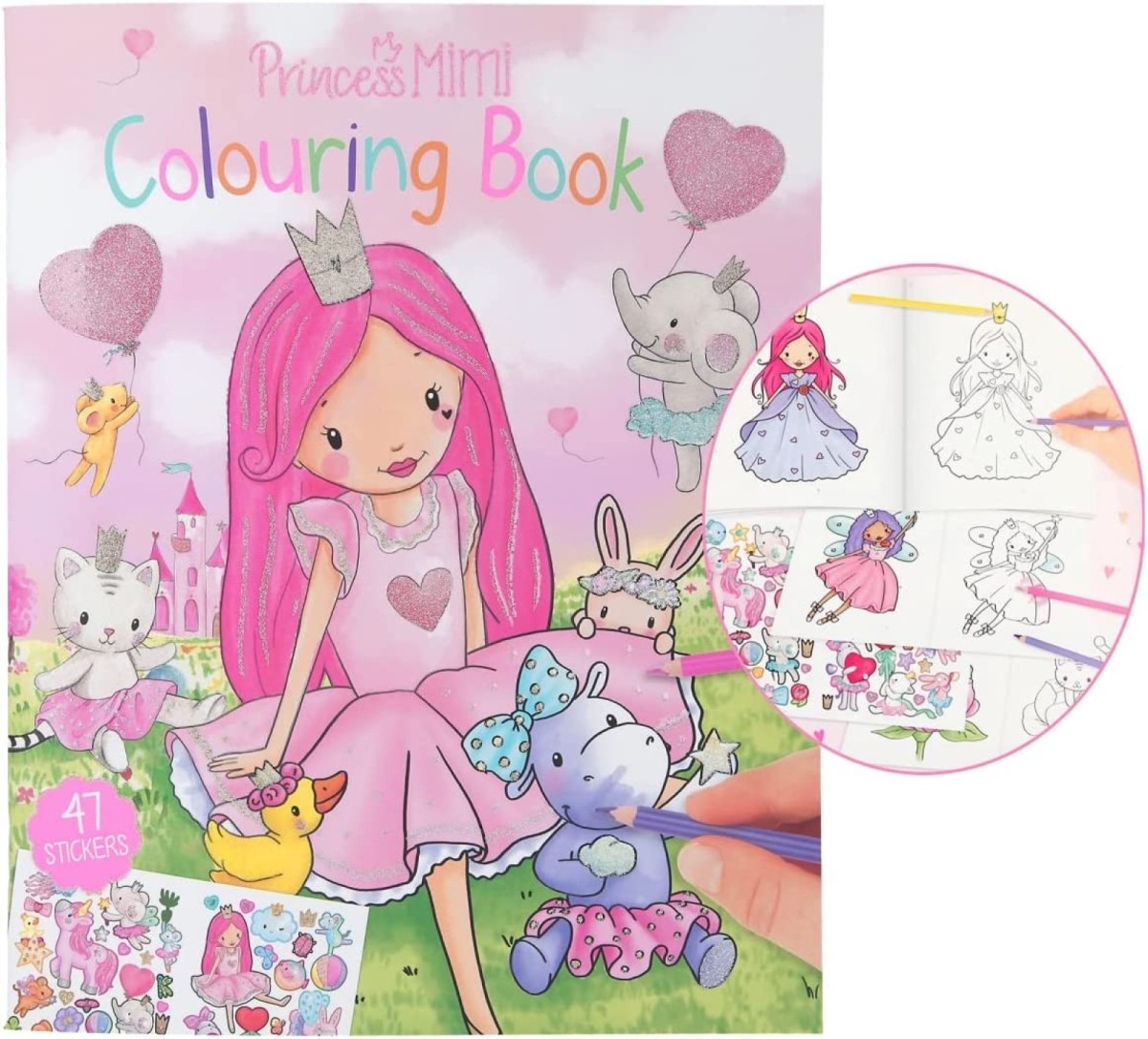 Princess Mimi Colouring Book - Plaza Toymaster