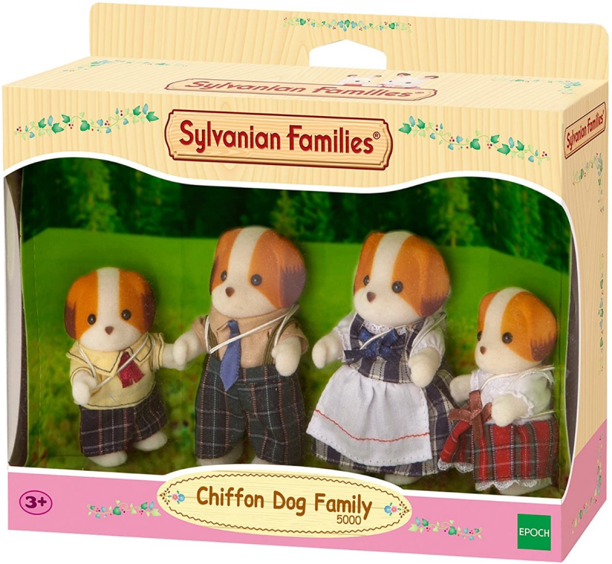 Sylvanian Families 5000 Chiffon Dog Family Plaza Toymaster