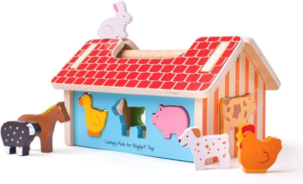 Bigjigs Farm House Sorter