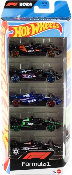 Hot Wheels Formula 1 5 Car Gift Pack