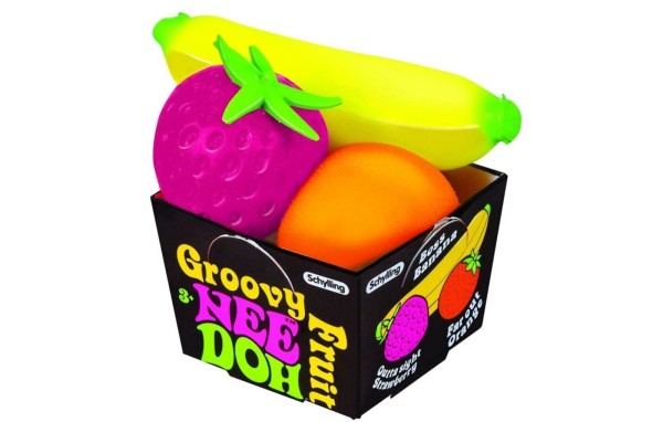 NeeDoh Groovy Fruit