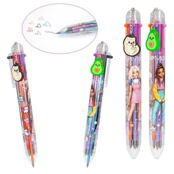 Top Model Gel Pen with 6 Colours