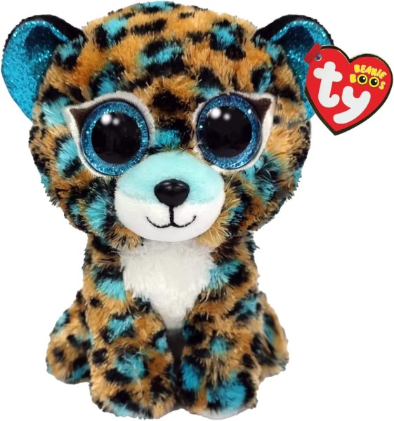 Ty Beanie Boos Cobalt Leopard