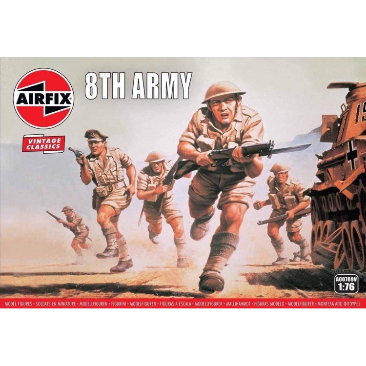 Airfix 1:76 WWII British 8th Army