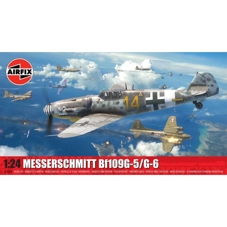 Airfix 1:24 Messerschmitt Bf109G5/G-6