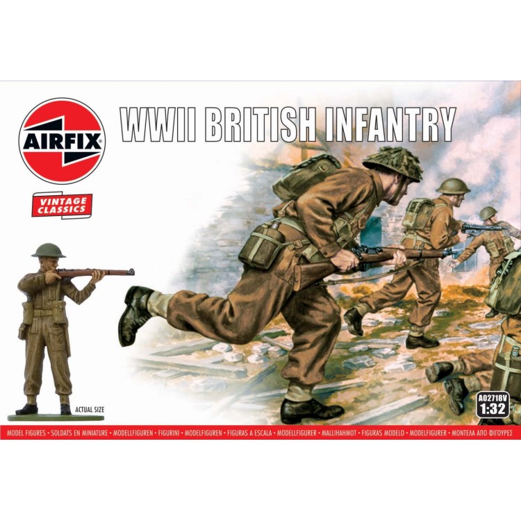 Airfix 1:32 WWII British Infantry
