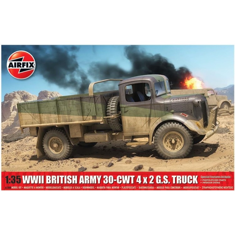 Airfix 1:35 WWII British Army 30-CWT 4 x 2 GS Truck