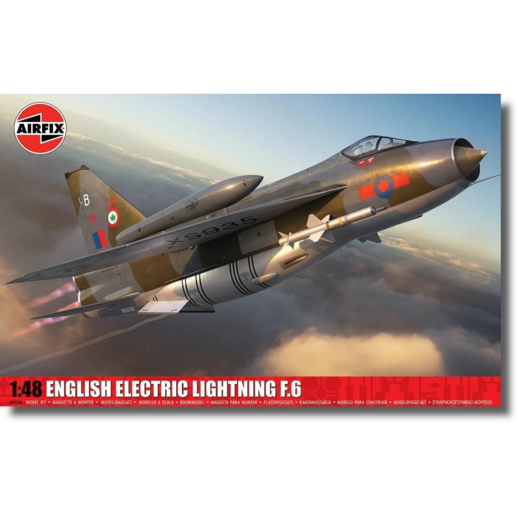 Airfix 1:48 English Electric Lightning F.6
