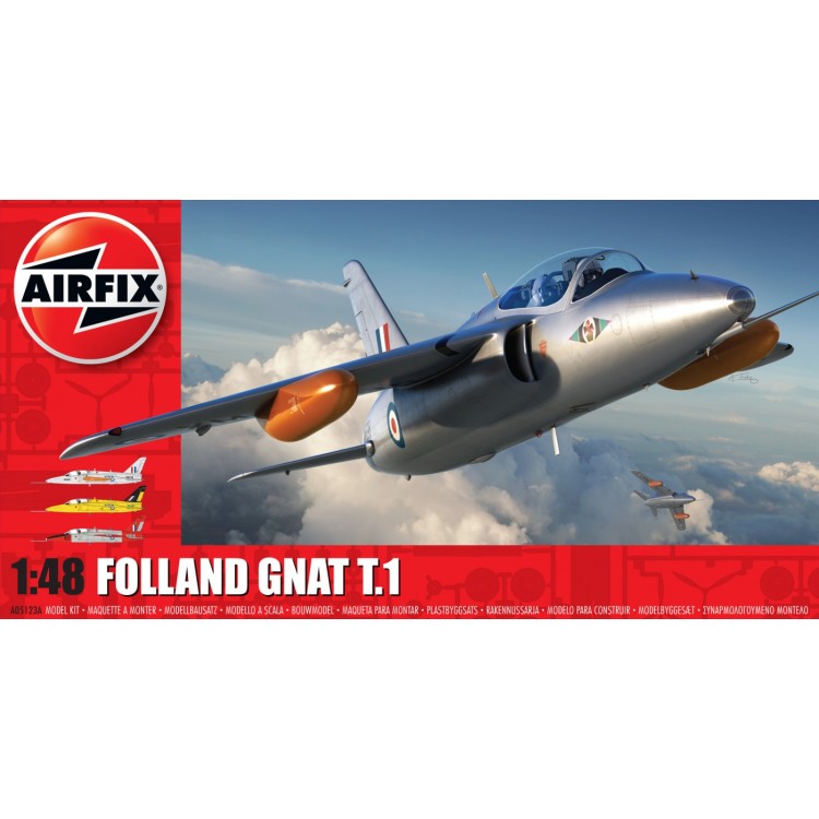 Airfix 1:48 Folland Gnat T.1