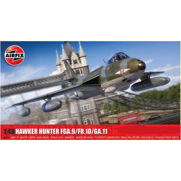 Airfix 1:48 Hawker Hunter FGA.9 / FR.10 / GA.11