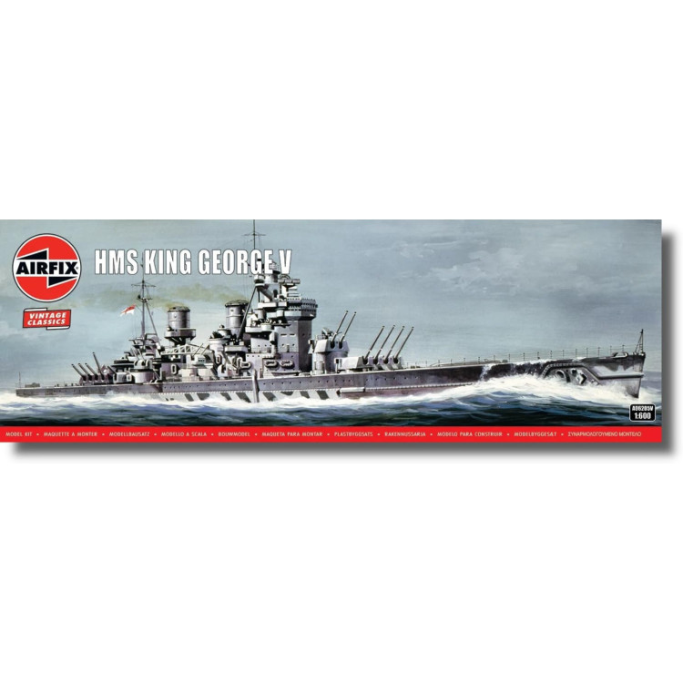 Airfix 1:600 HMS King George V