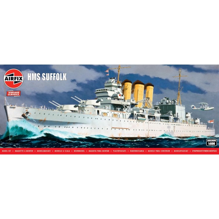 Airfix 1:600 HMS Suffolk