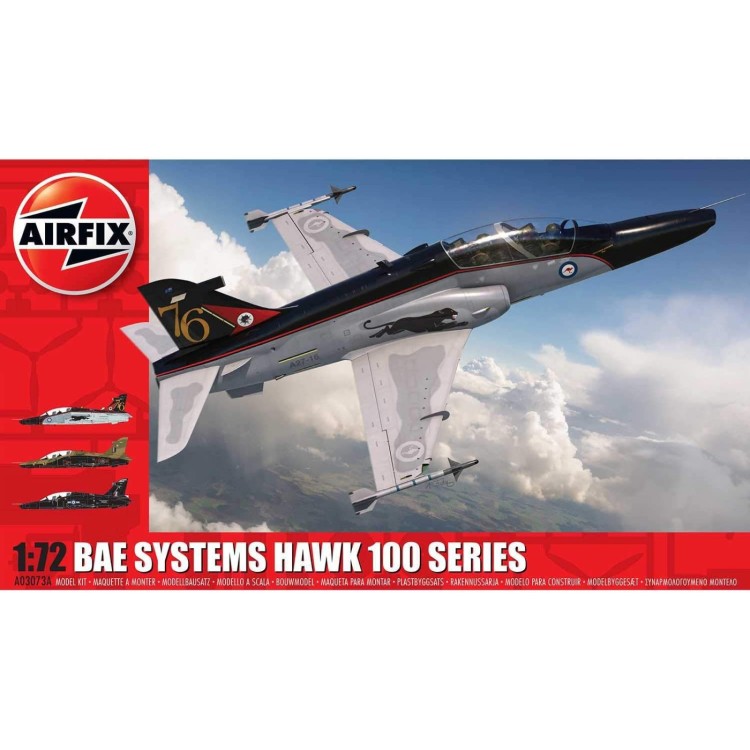 Airfix 1:72 BAE Systems Hawk 100 Series