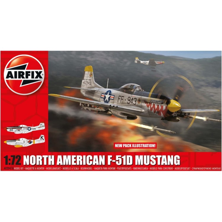 Airfix 1:72 North American P-51D Mustang