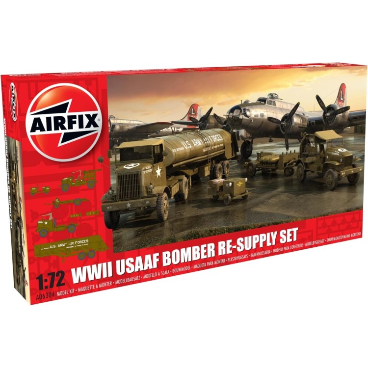 Airfix 1:72 WW2 USAAF Bomber Re-Supply Set