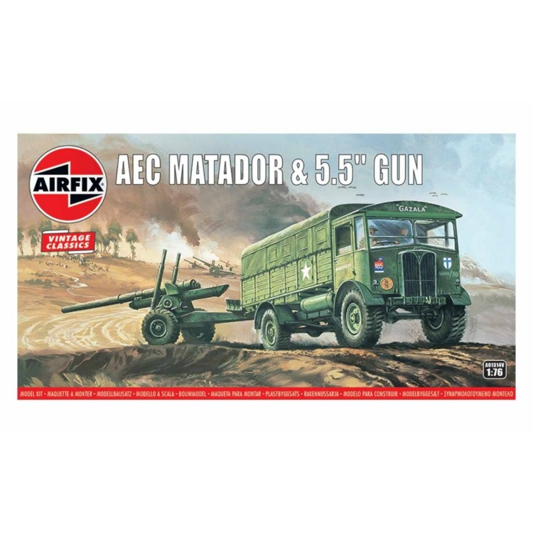 Airfix 1:76 AEC Matador & 5.5