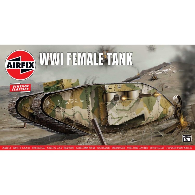 Airfix 1:76 WW1 Female Tank