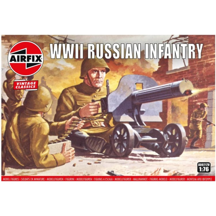 Airfix 1:76 WWII Russian Infantry