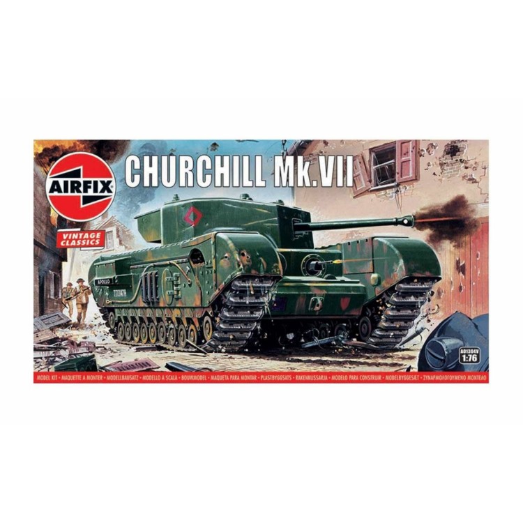 Airfix 1:76 Churchill Mk.VII Tank