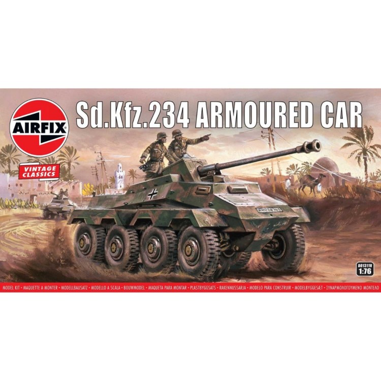 Airfix 1:76 Sd.Kfz.234 Armoured Car