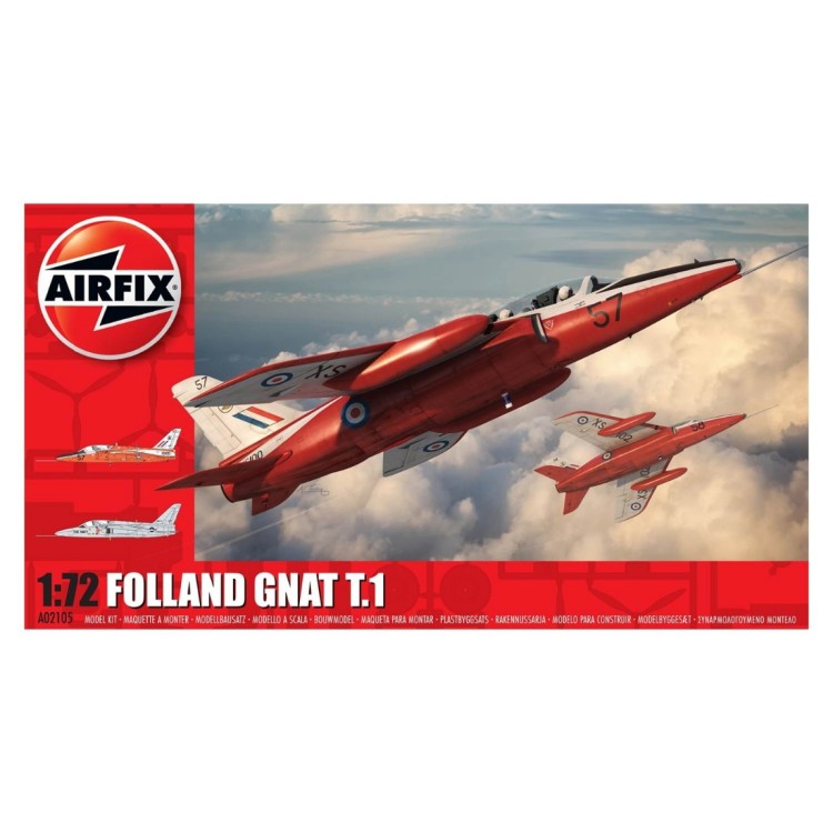 Airfix 1:72 Folland Gnat T.1