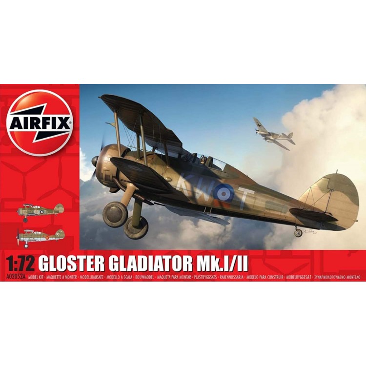 Airfix 1:72 Gloster Gladiator MkI/II