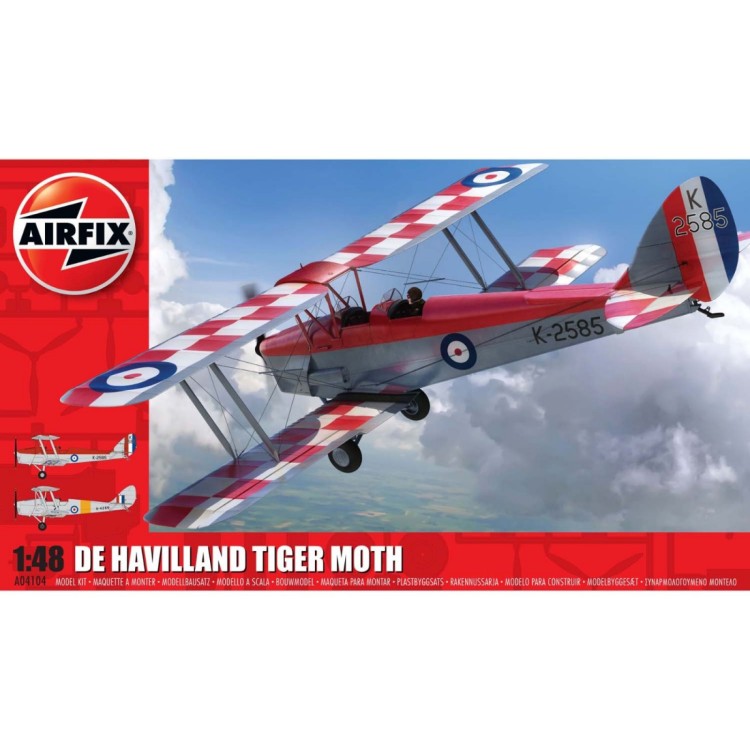 Airfix 1:48 De Havilland Tiger Moth