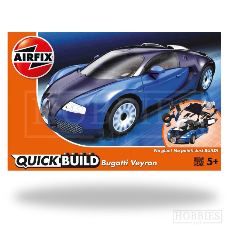 Airfix Quickbuild Bugatti Veyron (Blue)