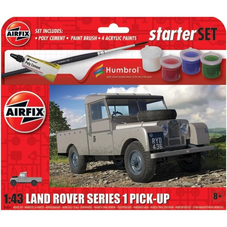 Airfix Starter Set Land Rover Series 1 Pick-up