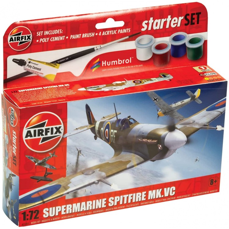 Airfix Supermarine Spitfire Mk.Vc Starter Set