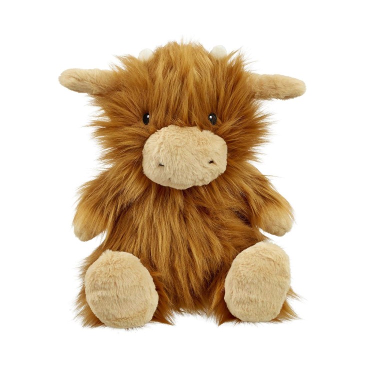 Animal Adventures Highland Cow 35cm Soft Toy