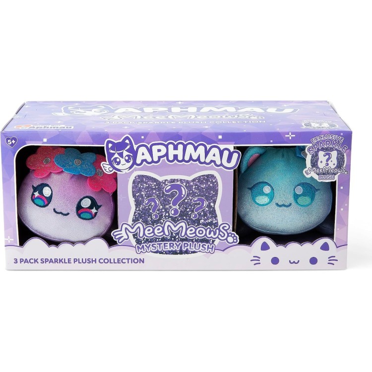 Aphmau MeeMeows 3 Pack Sparkle Plush Collection