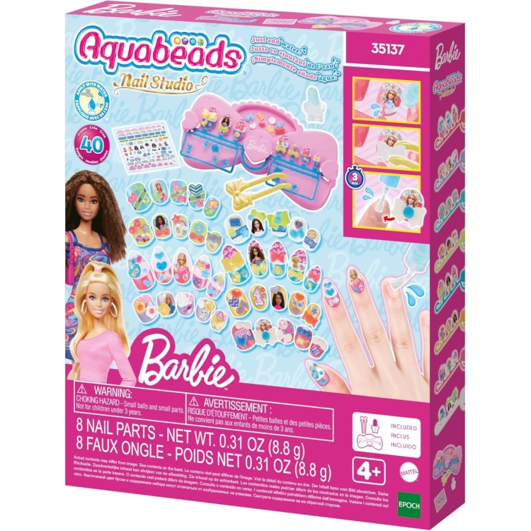 Aquabeads Barbie Nail Studio