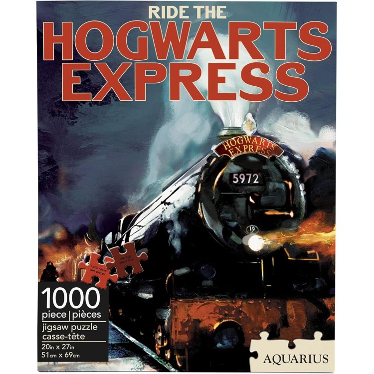 Aquarius Ride the Hogwarts Express 1000pc Puzzle
