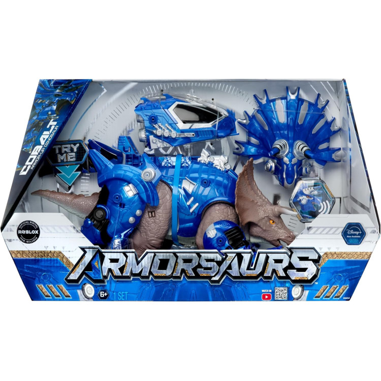 Armorsaurs Armor-Up Cobalt Triceratops