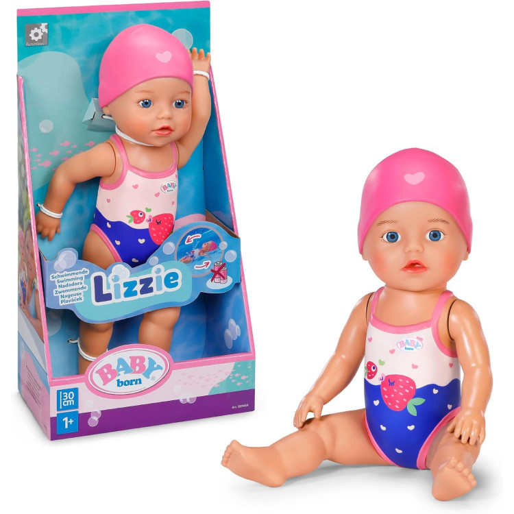 Baby Born Swimming Lizzie Doll 30cm