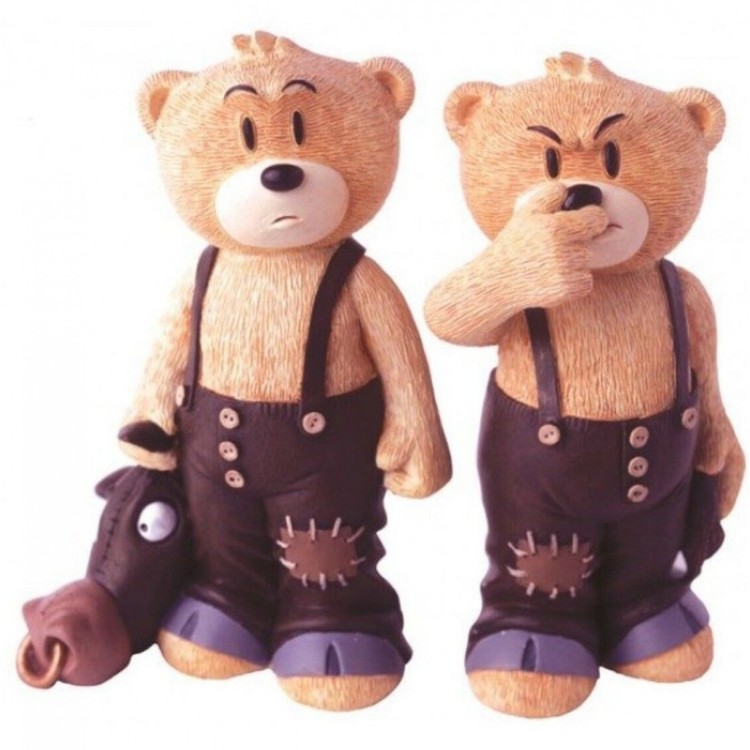 Bad Taste Bears Figurine - Scratch & Sniff
