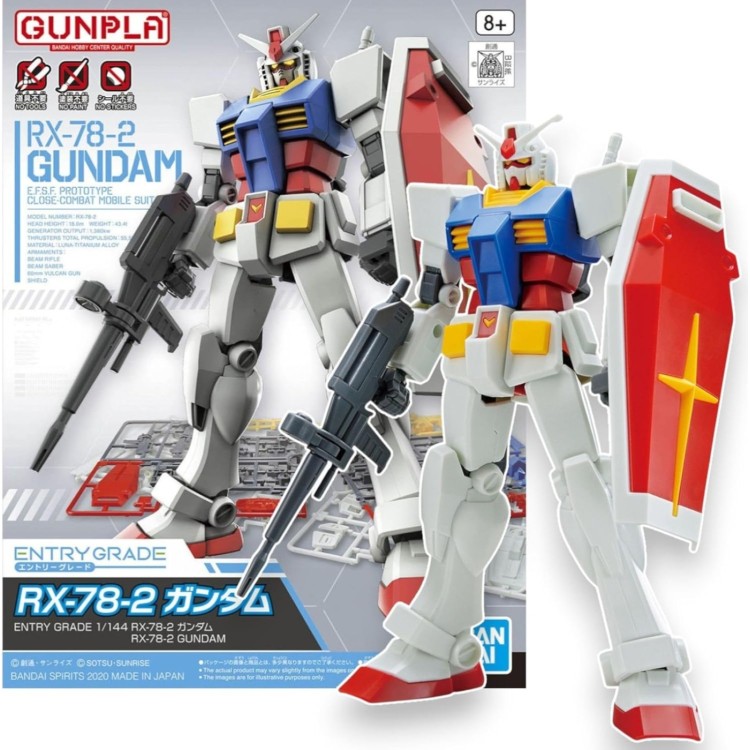 Bandai EG 1:144 RX-78-2 Gundam 