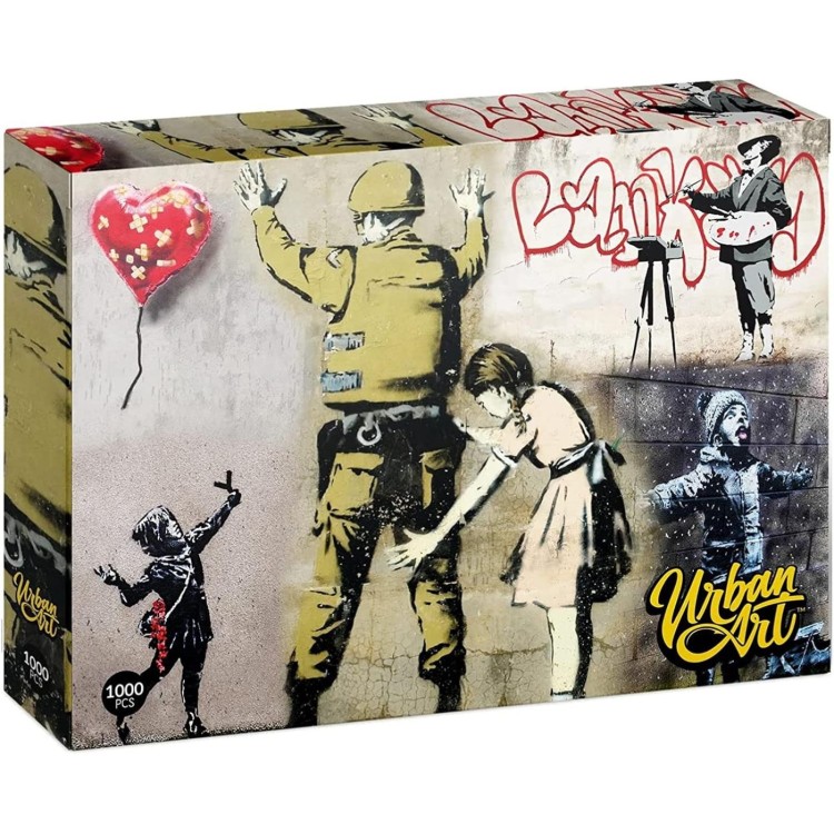 Banksy Graffiti Painter 1000pc Puzzle