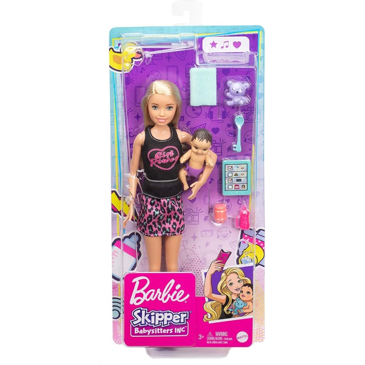 Barbie Skipper Babysitters Inc Doll (Blonde)