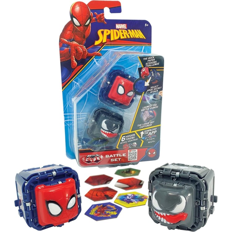 Battle Cubes Marvel Spiderman 2 Pack