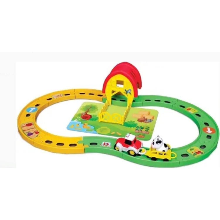BB Junior Shake-It Runner Farm Tractor Set
