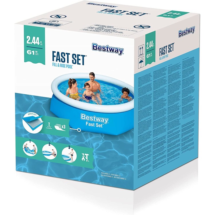 Bestway Fast Set Pool 8' x 26