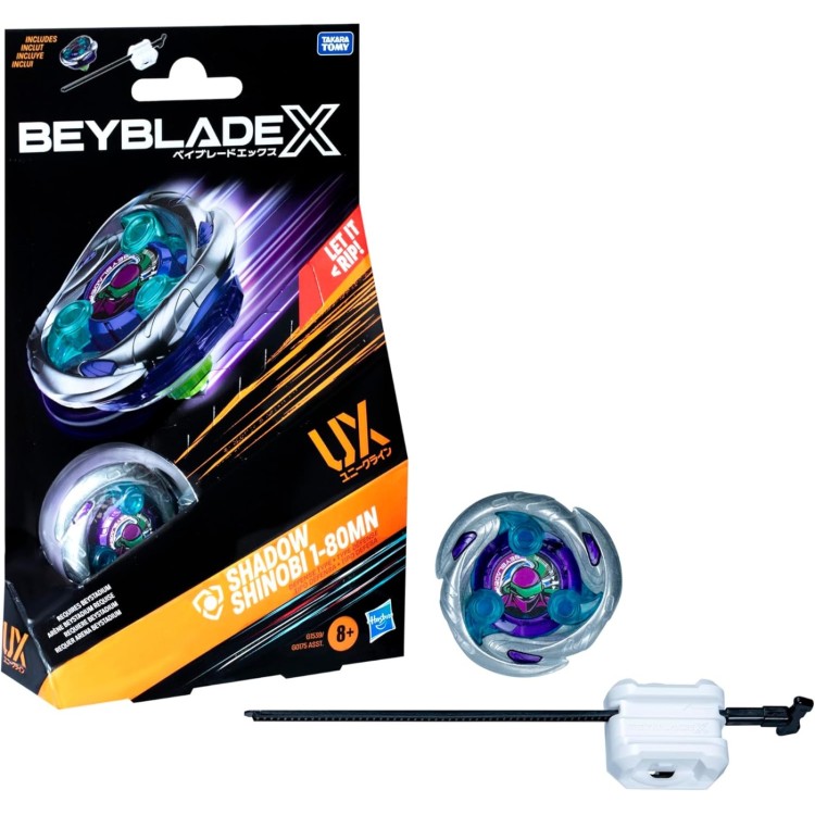 Beyblade X Starter Set - Shadow Shinobi 1-80MN