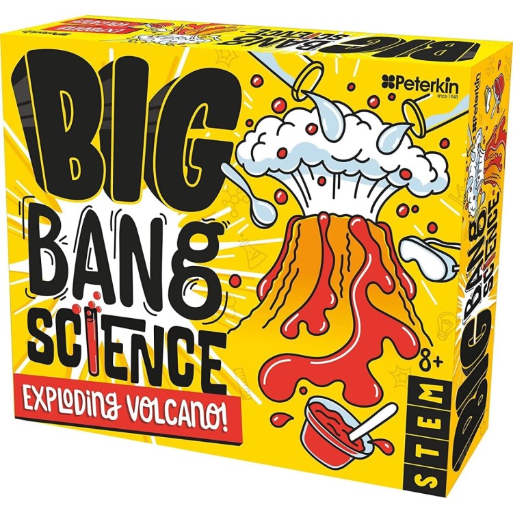 Big Bang Science Exploding Volcano