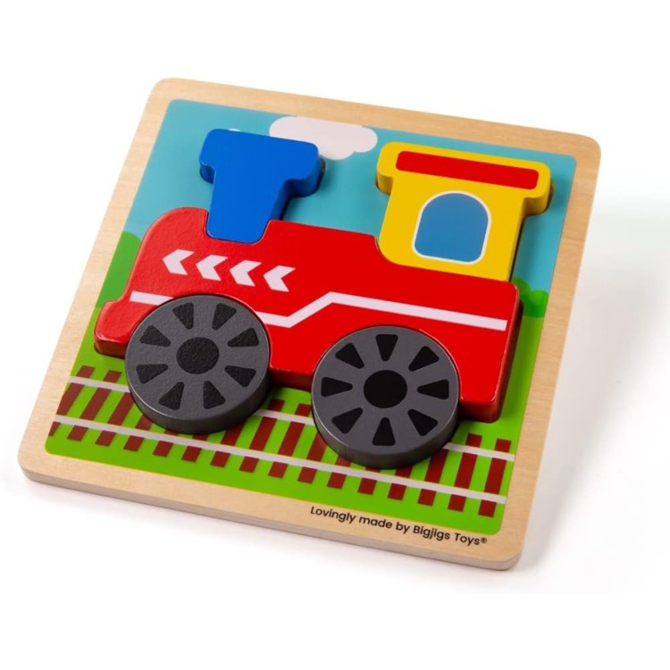 Bigjigs Chunky Lift Out Train Puzzle