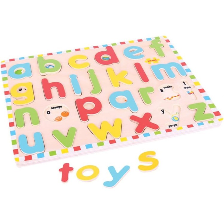 Bigjigs Lowercase Alphabet Inset Puzzle