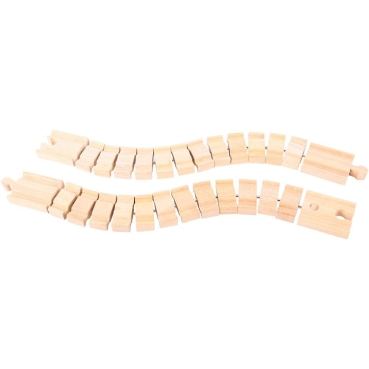 Bigjigs Rail Crazy Track 2 Pack