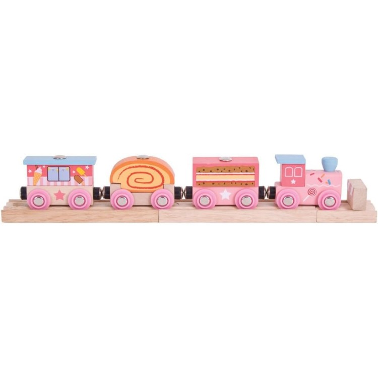 Bigjigs Rail Sweetland Express Wooden Train